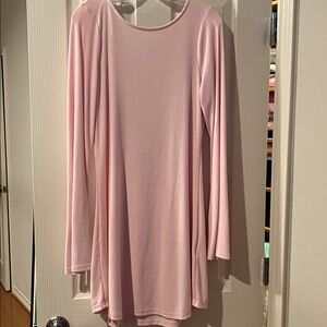 Super cute Pink Backless Dress